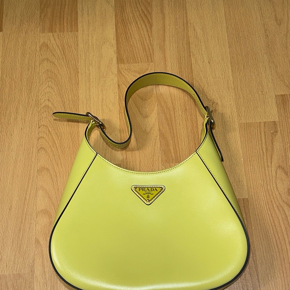 Prada Vibrant Yellow Shoulder Bag
